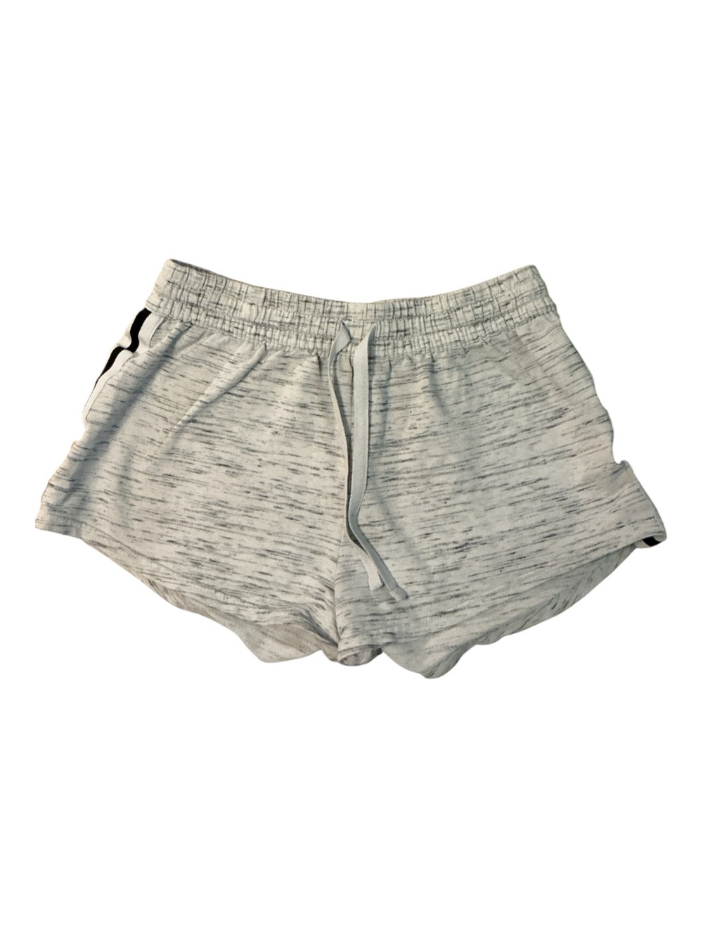 Women’s Heathered Cream Lounge Shorts with Drawstring